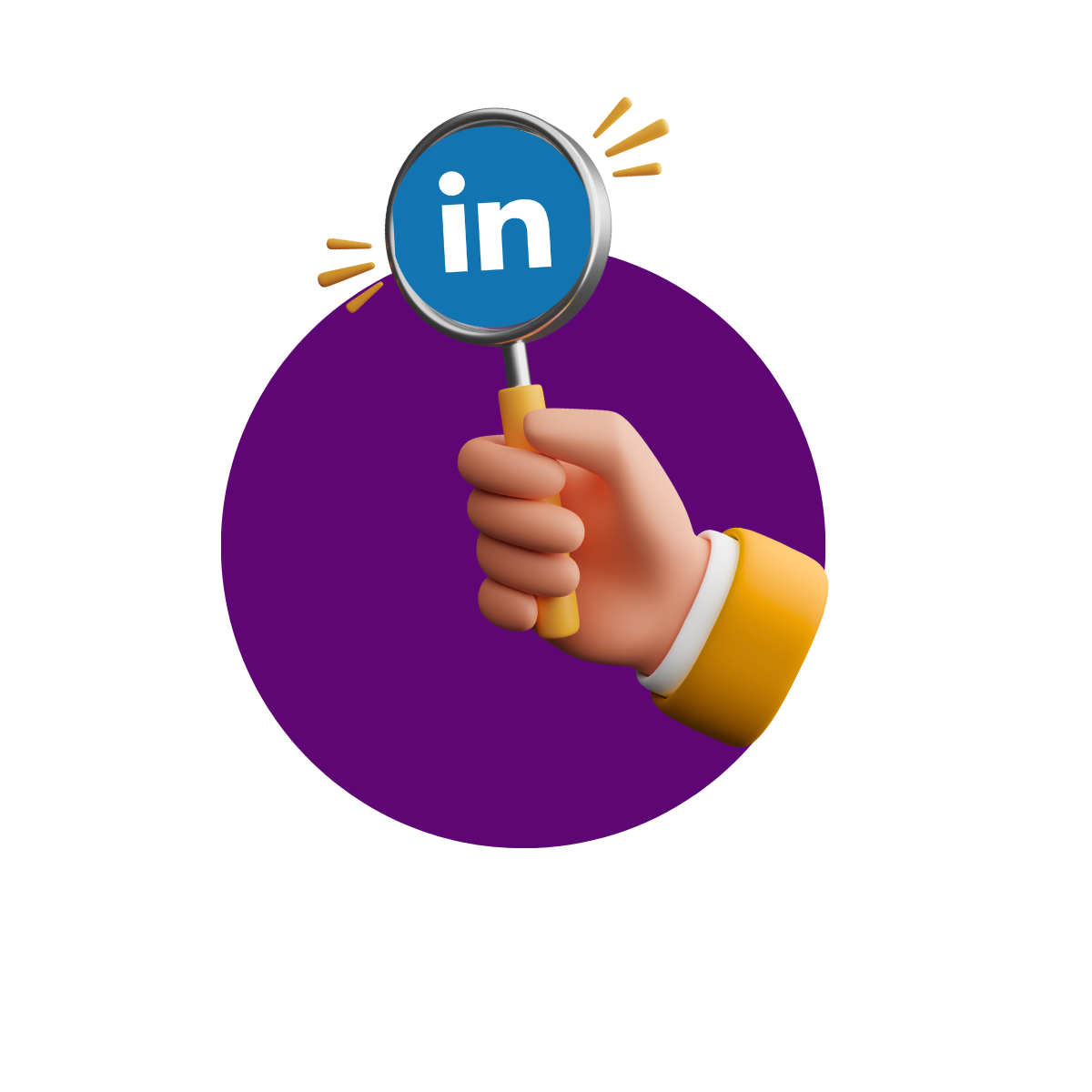 Profissional de marketing analisando dados